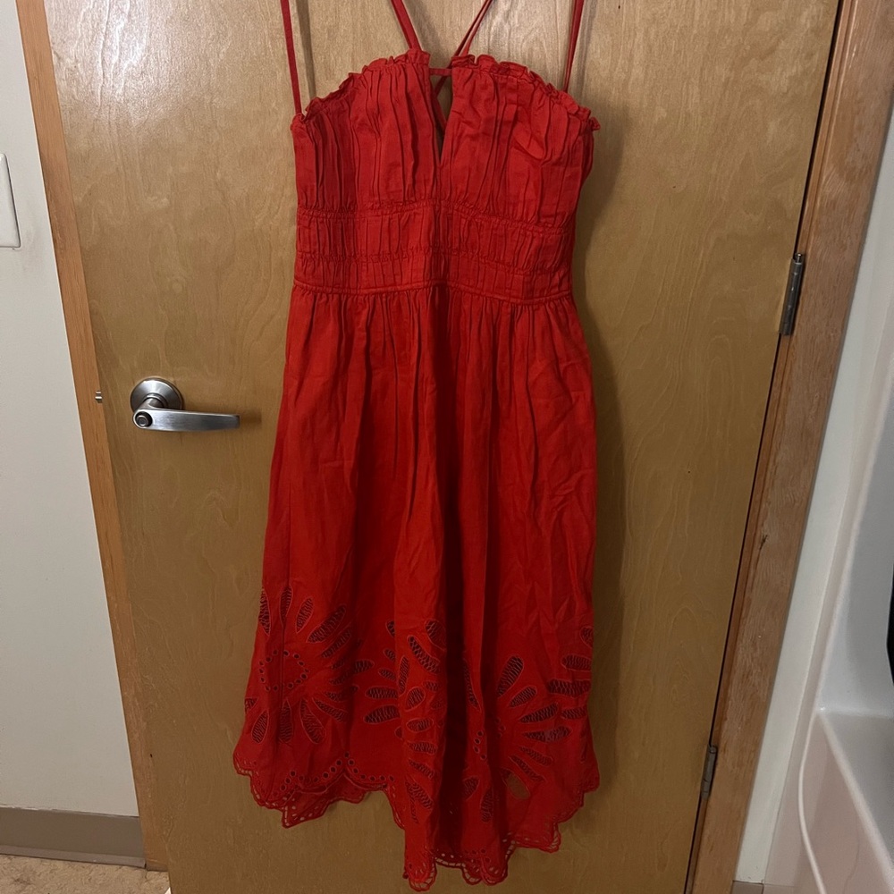 NWOT Ulla Johnson Beatrice Dress in Poppy SZ 6
